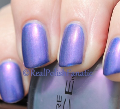 Covet Lacquer - Purl & Pure Ice - Frosted Ice Wild Orchid