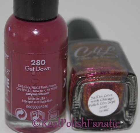 Sally Hansen - Get Down & Colors by Llarowe - Fall In Love With Chicago