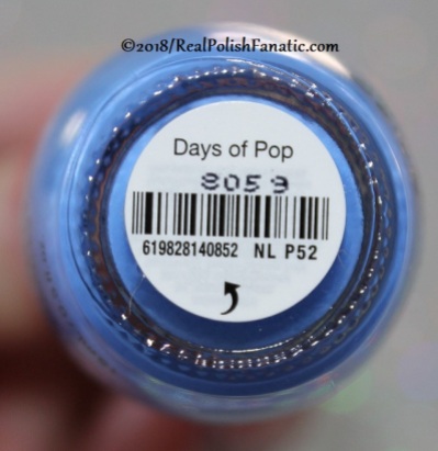 OPI - Days of Pop NL P52 // Summer 2018 Pop Culture Collection