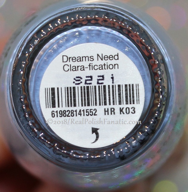 OPI - Dreams Need Clara-fication -- Holiday 2018 Disney's The Nutcracker and the Four Realms Collection (1)