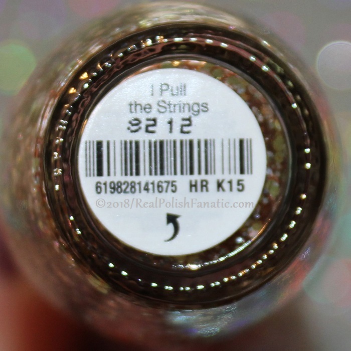 OPI Glitters - I Pull The Strings -- Holiday 2018 Disney's The Nutcracker and the Four Realms Collection (1)